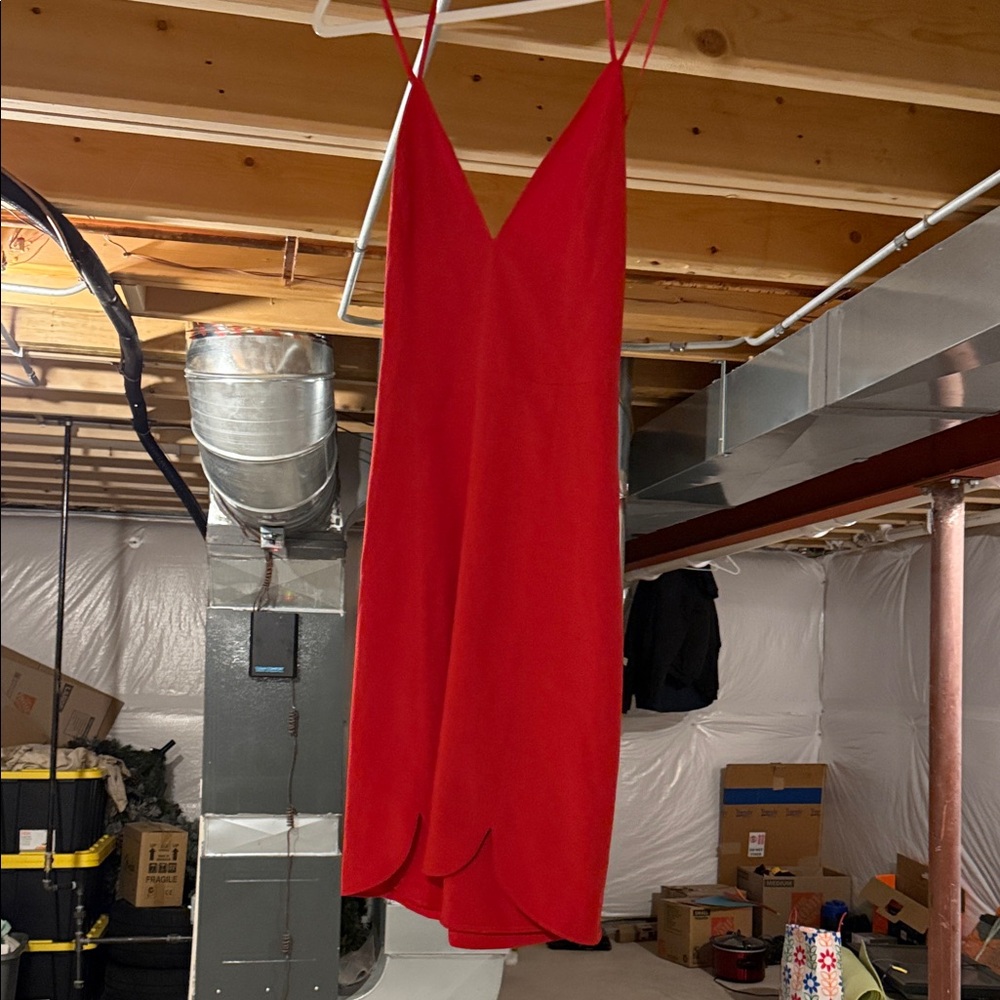 bebe Red Mini Dress